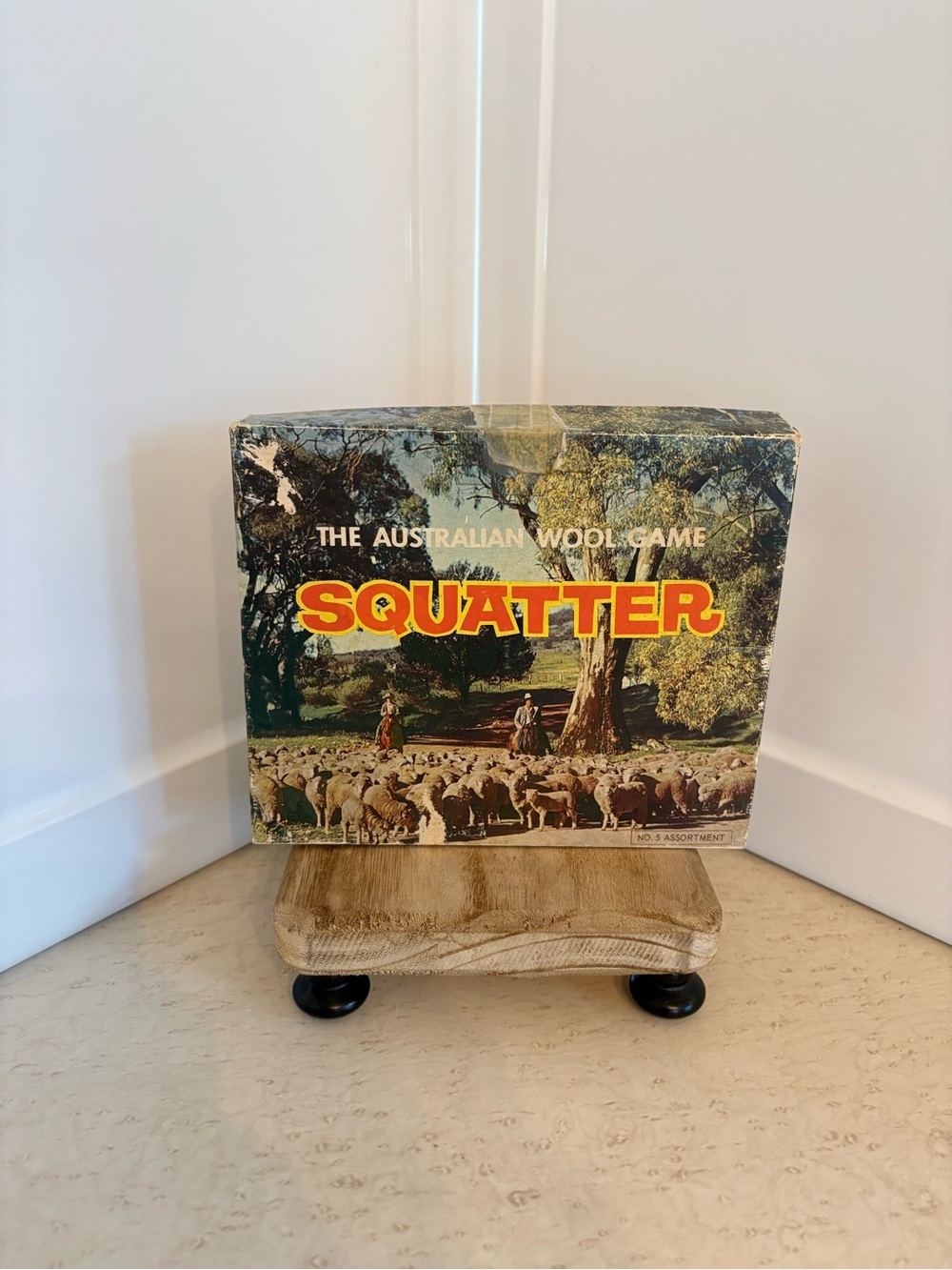 Squatter - The Australian Wool Game John Sands Boardgame vintage